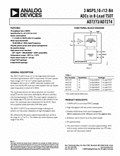 DataSheet AD7274 pdf